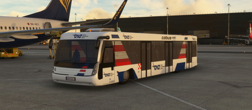 GSX Passenger Bus Repaint Vienna Airport 