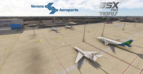 LIPX - Verona Villafranca Airport by Salvuz