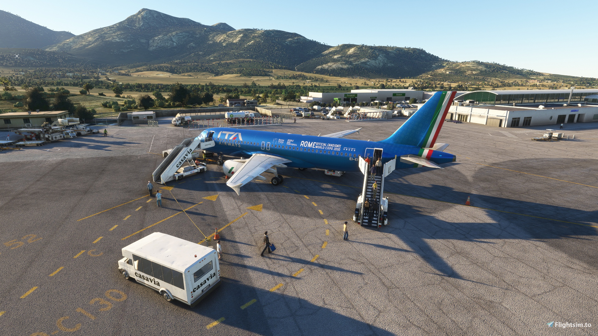 GSX Pro Profile for LFKC Calvi–Sainte-Catherine Airport by FranceVFR - Image 1
