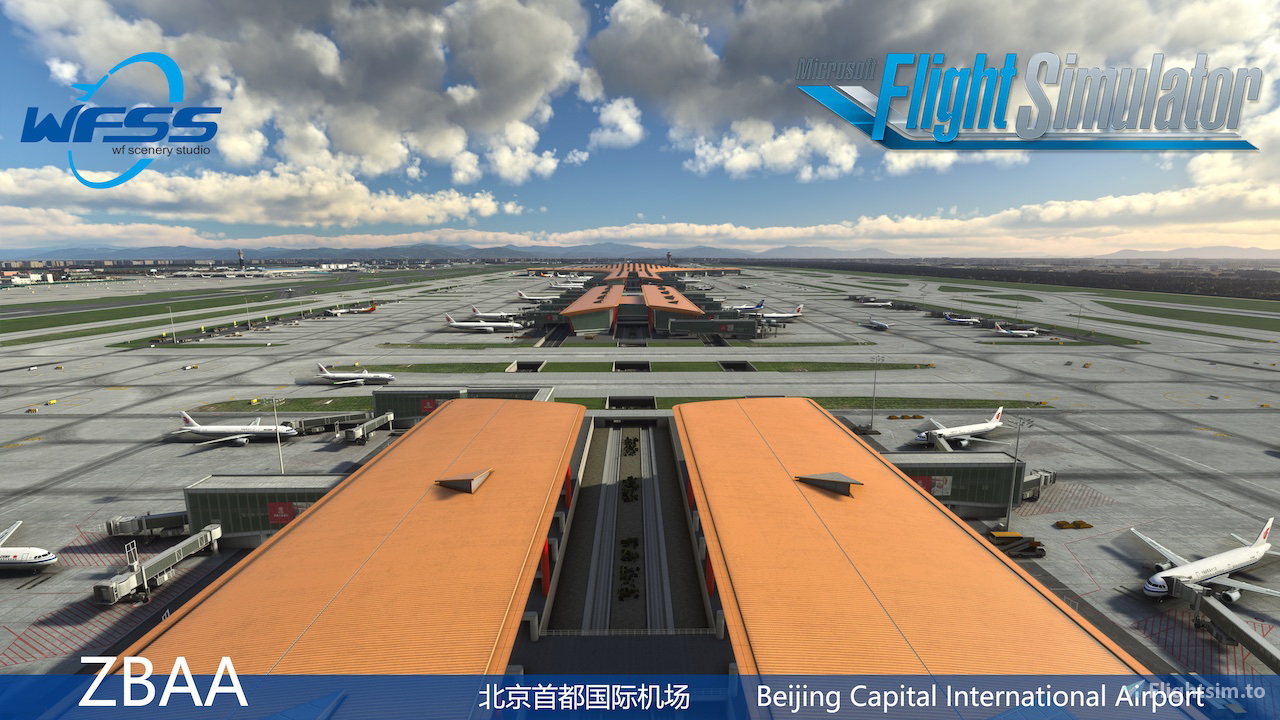 (A320) GSX PRO Profile for WF Scenery Studio ZBAA - Image 1