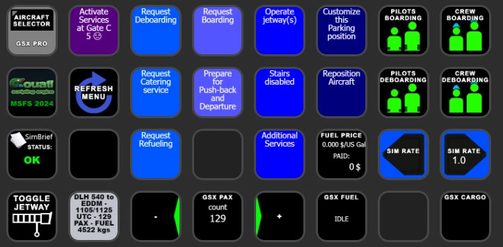 GSX PRO StreamDeck XL Profile & AAO Scripts - Image 1