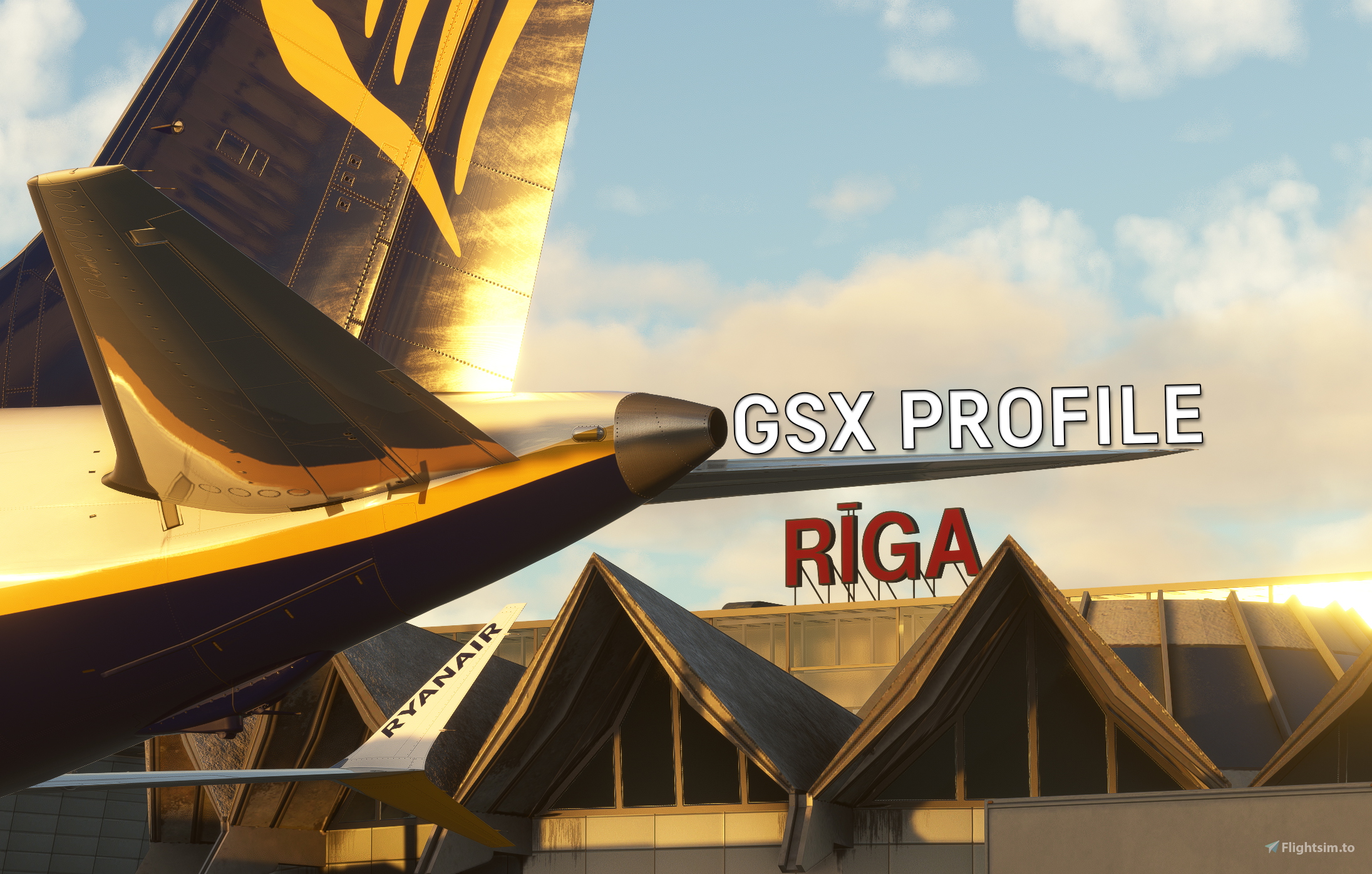 Official GSX Profile - EVRA (+ LCC Version) - Riga International Airport (Lisium Design) - Image 1
