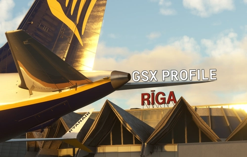 Official GSX Profile - EVRA (+ LCC Version) - Riga International Airport (Lisium Design)