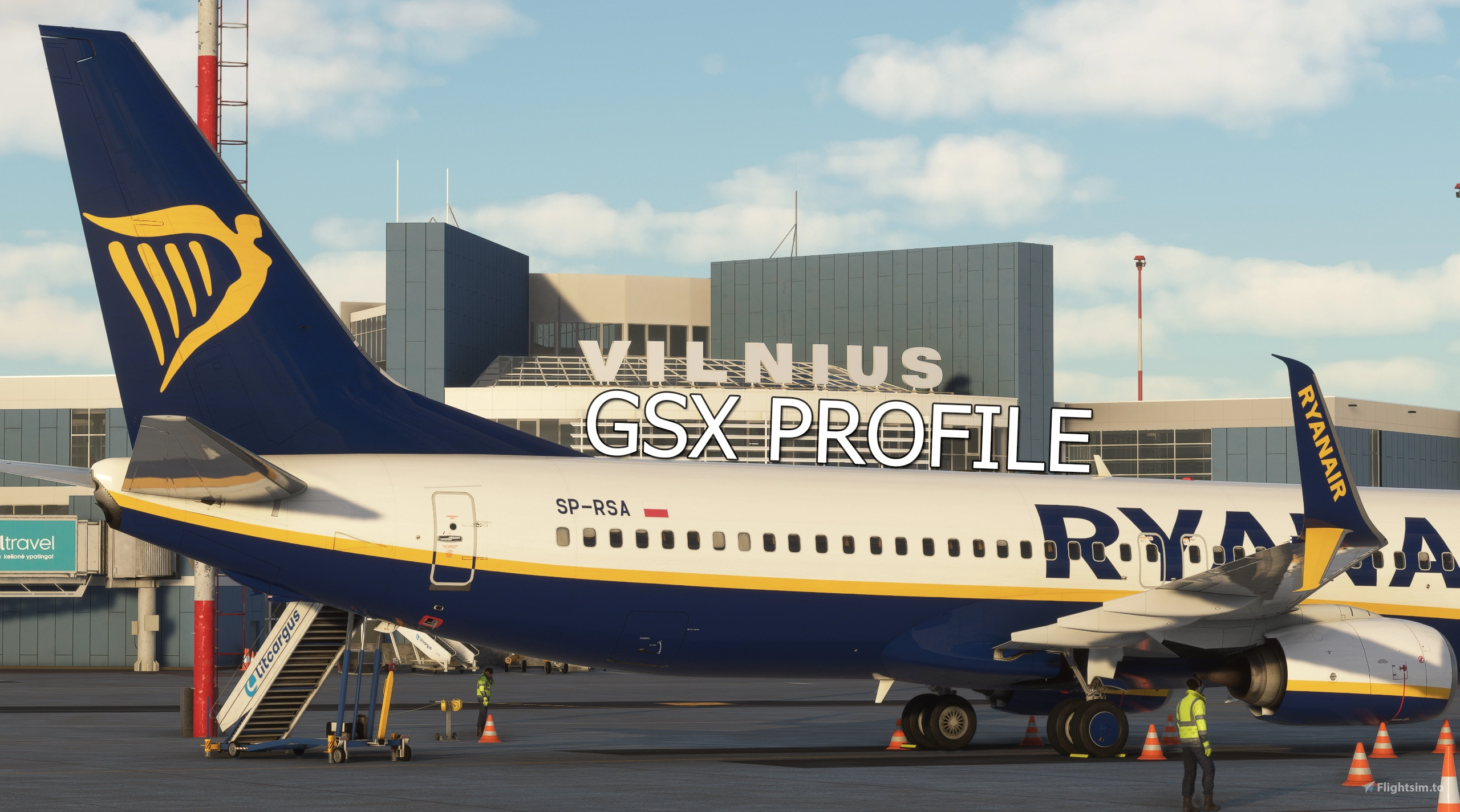 Official GSX Profile - EYVI (+ LCC Ver.) - Vilnius Čiurlionis International Airport (Lisium Design) - Image 1