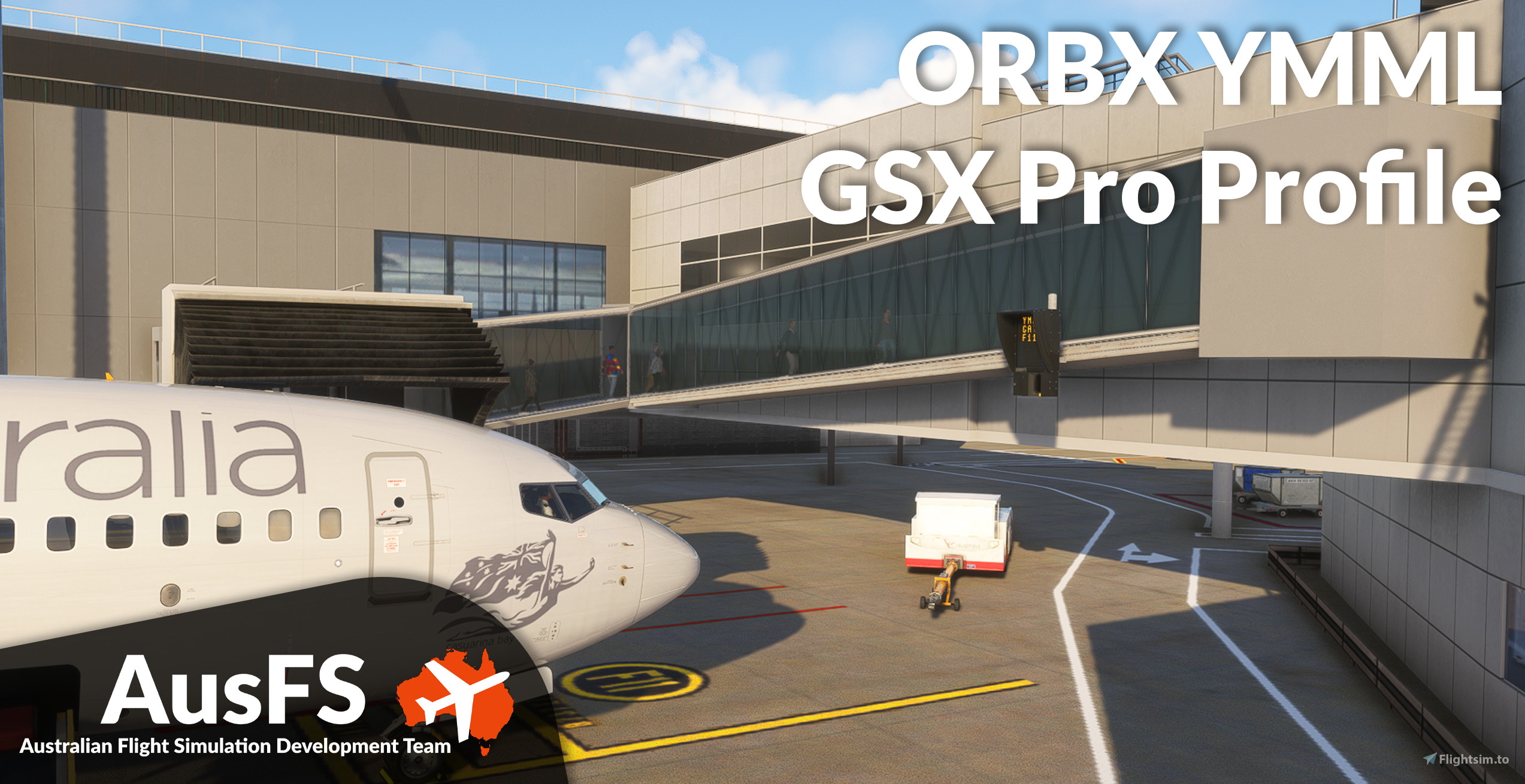 GSX Profile - YMML Melbourne (ORBX) - Miscellaneous for MSFS