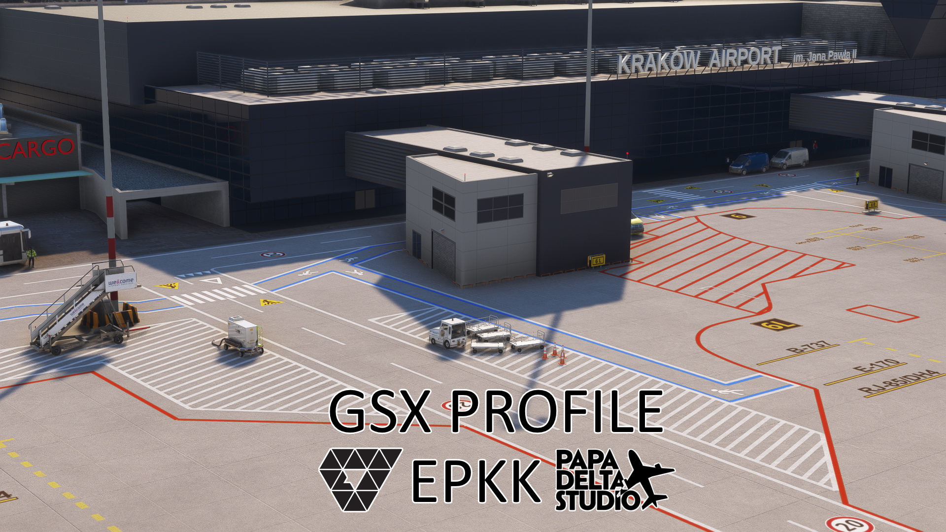 GSX Profile for EPKK Kraków - Balice ( Papa Delta Studio / nereusz ) - Image 1
