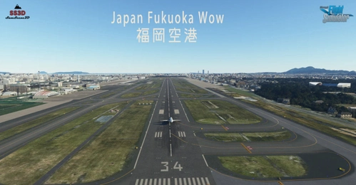 GSX Profile for RJFF Fukuoka Airport by SamScene3D V2