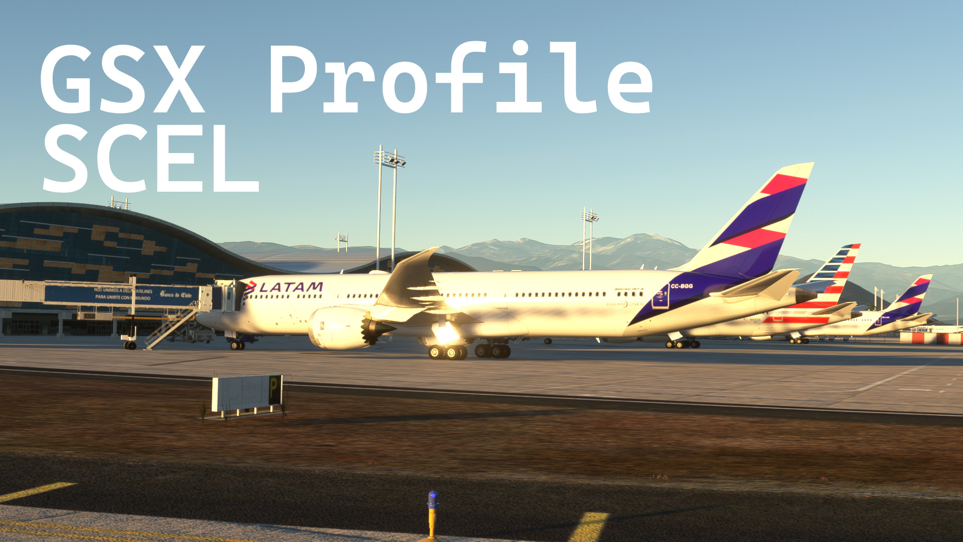 GSX Profile SCEL  (Santiago - Arturo Merino Benítez) - LatinVFR - Image 1