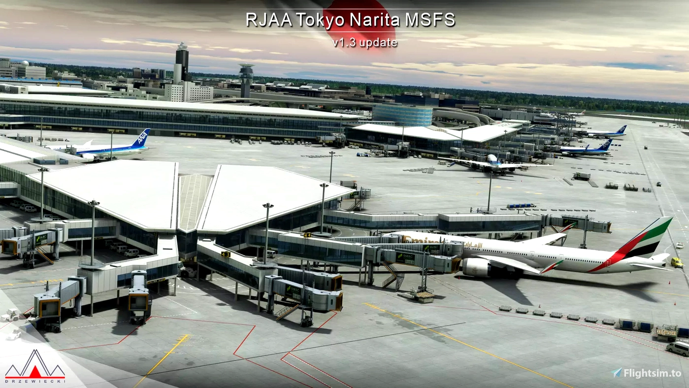 GSX Profiles - RJAA Narita (Drzewieckidesign) for Microsoft Flight ...