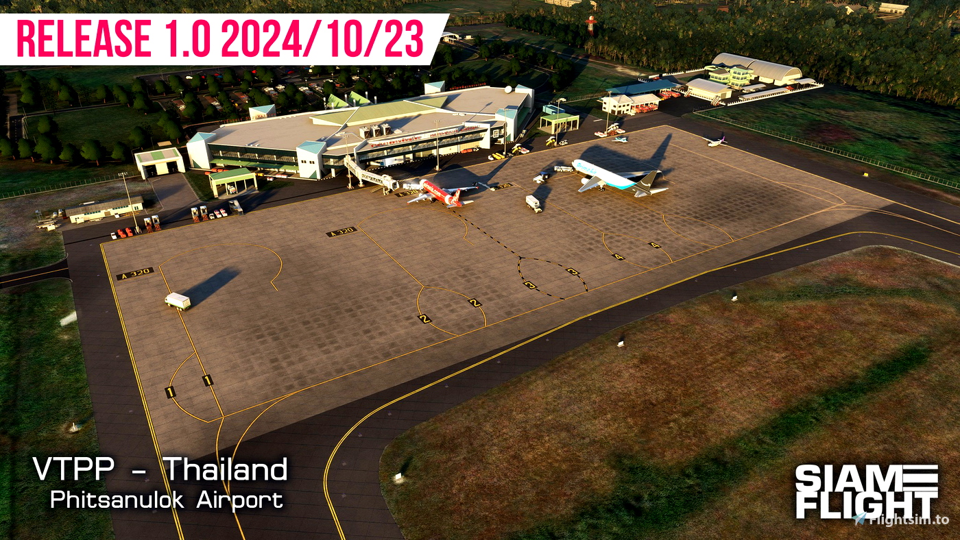 GSX Profiles - VTPP Phitsanulok Airport (SiamFlight) for Microsoft ...