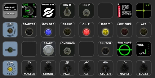 Guimbal Cabri G2 StreamDeck XL Profile