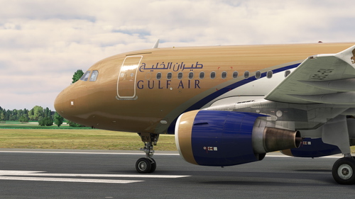 Gulf Air A319 Fleet + Cabin (4K+8K)| Fenix A319