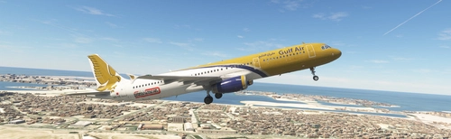 Gulf Air A9C-CE | 8K | w/Cabin | Fenixsim a321