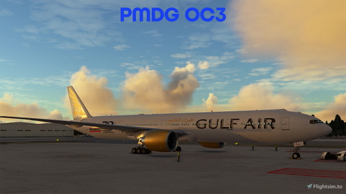 Gulf Air & Cabin (2 Pack) PMDG B777-300ER