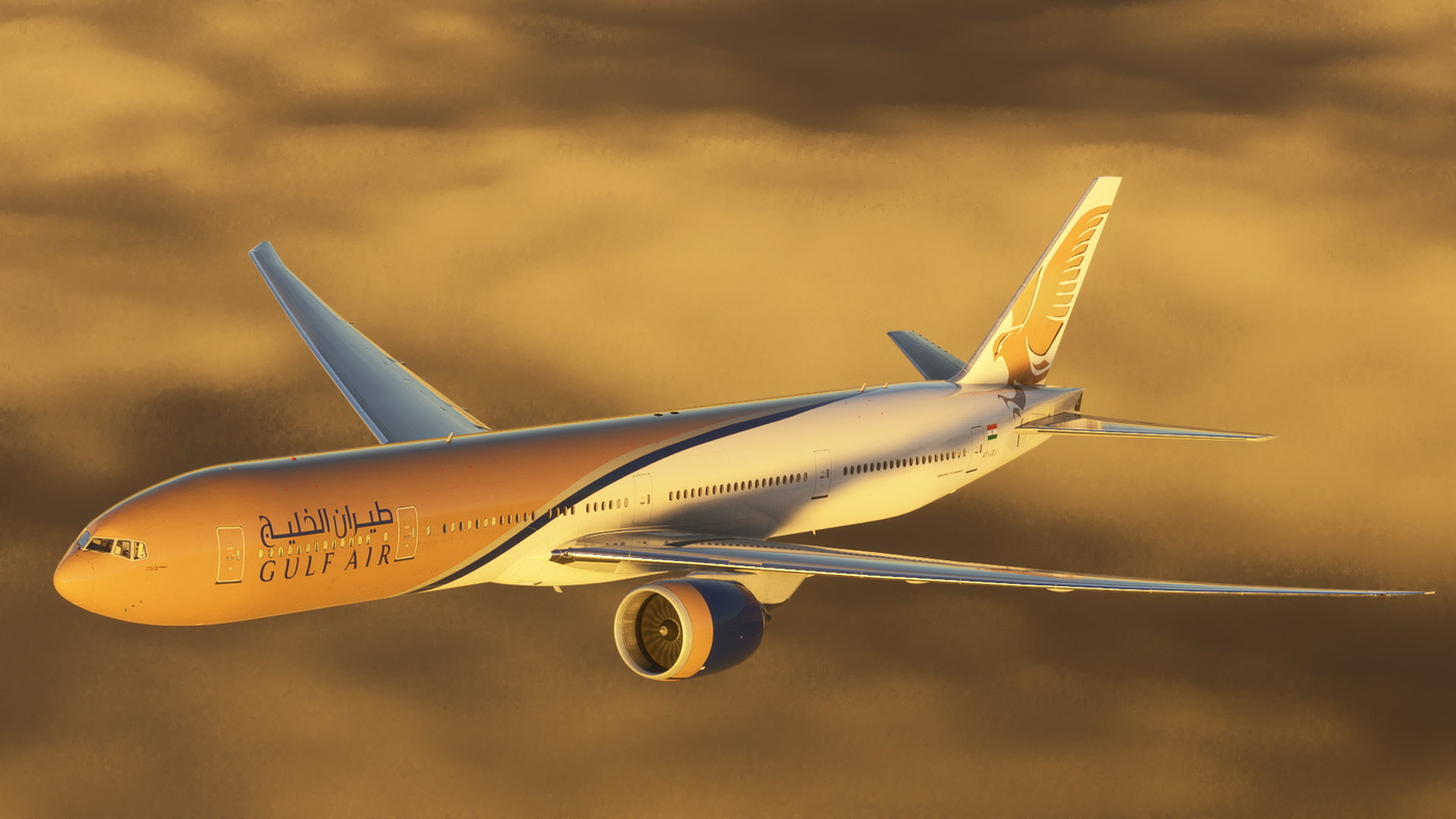 Maquette Boeing 777-300ER Jet Airways VT-JEA- 1/200