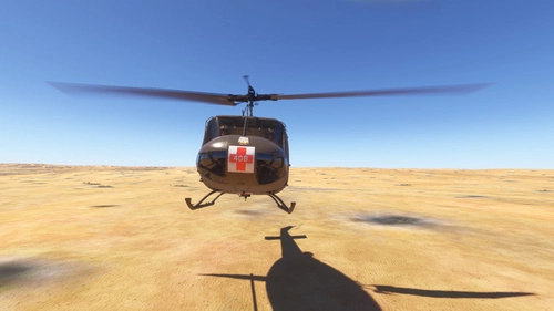 Gulf War Era UH-1V MEDEVAC - 15408