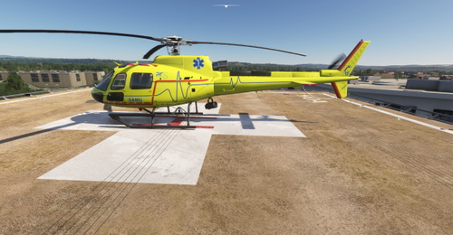 H125 CowanSim Fictional French Emergency Yellow