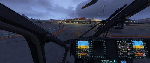 H160 [HPG] Cockpit Ice mint Emis & clean glasses