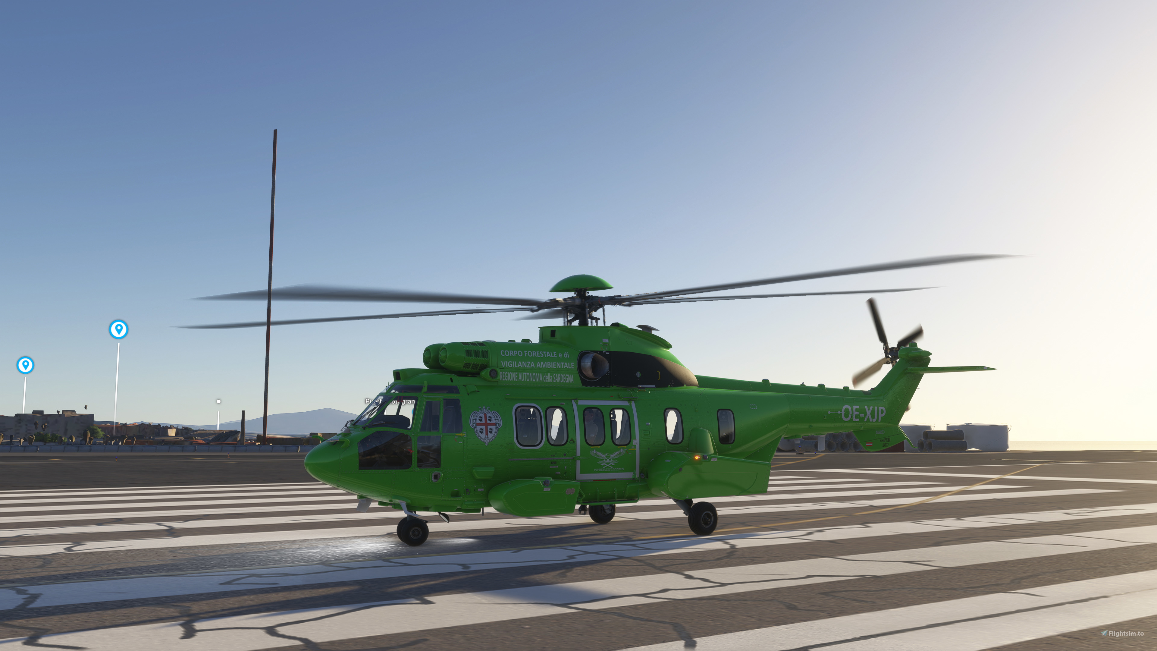 Airbus Helicopter H225 Liveries のために Microsoft Flight