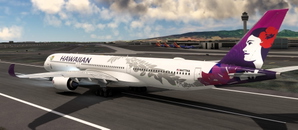 Hawaiian Airlines A350-1000 (Fictional) thumbnail 2