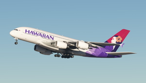 Hawaiian Airlines N388HA Fictional FlyByWire A380X [Cabin] - 8K thumbnail 1
