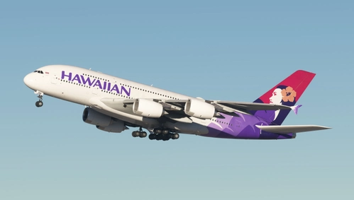 Hawaiian Airlines N388HA Fictional FlyByWire A380X [Cabin] - 8K