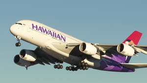 Hawaiian Airlines N388HA Fictional FlyByWire A380X [Cabin] - 8K thumbnail 6