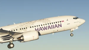 Hawaiian Airlines N773HA Asobo Boeing 737 MAX 8 - 8K thumbnail 9