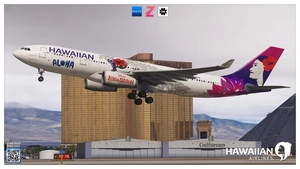 Hawaiian Airlines Pack w/cabin | A330-200 iniBuilds/Microsoft [8K] thumbnail 3