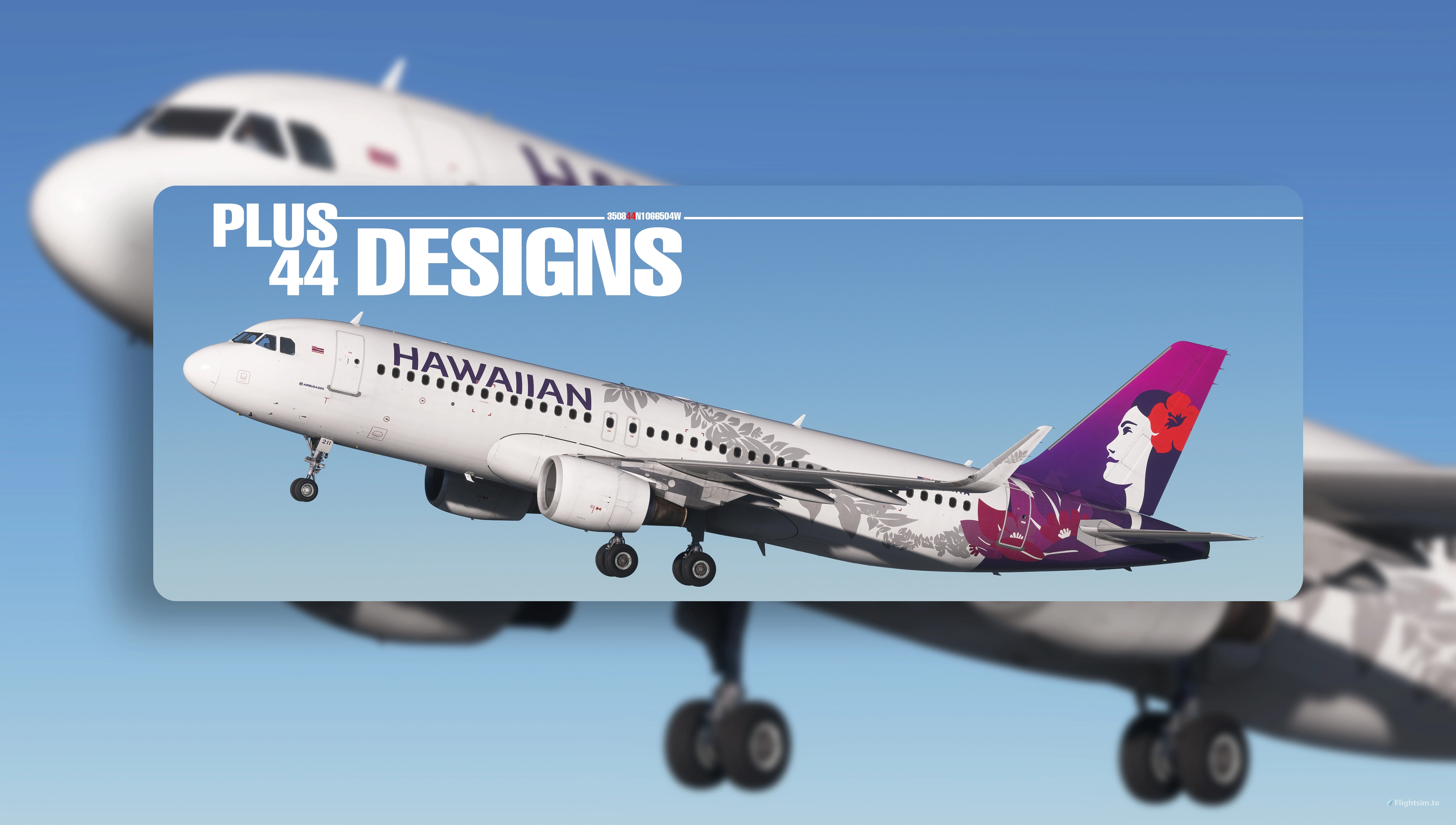 Hawaiian (N211HA) Fenix A320 - 8K for Microsoft Flight Simulator