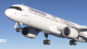 Hawaiian (N217HA) iniBuilds A321LR - 8K thumbnail 2