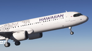 Hawaiian (N217HA) iniBuilds A321LR - 8K thumbnail 10