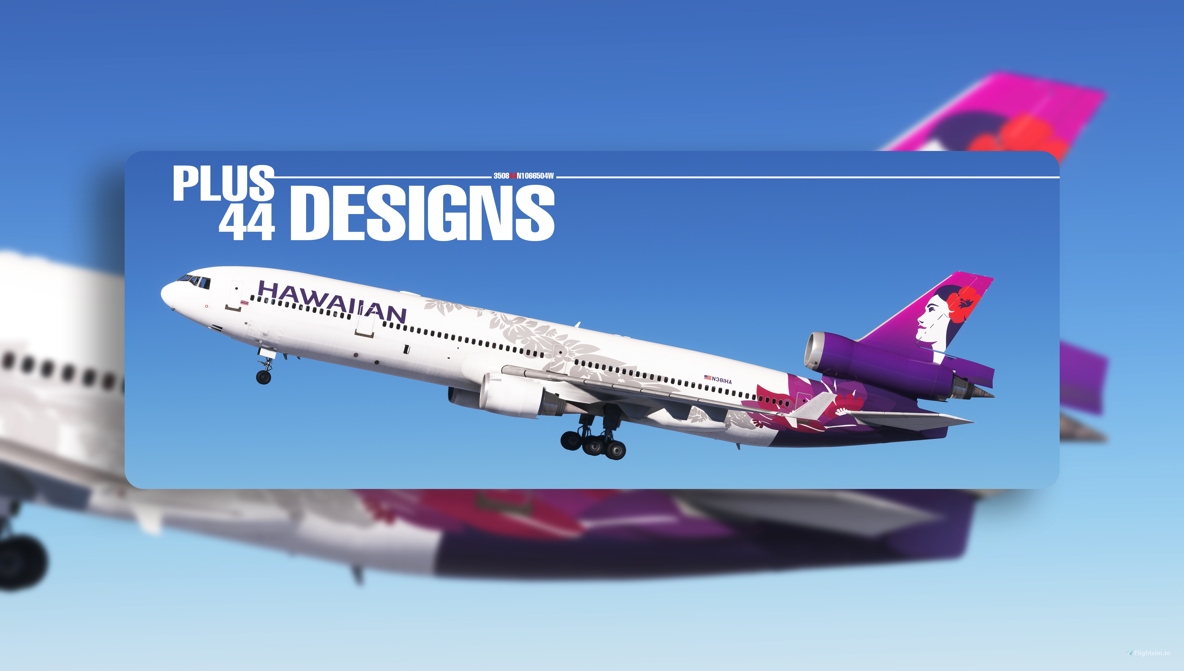 Hawaiian (N381HA) TFDi Design MD-11 - 8K for Microsoft