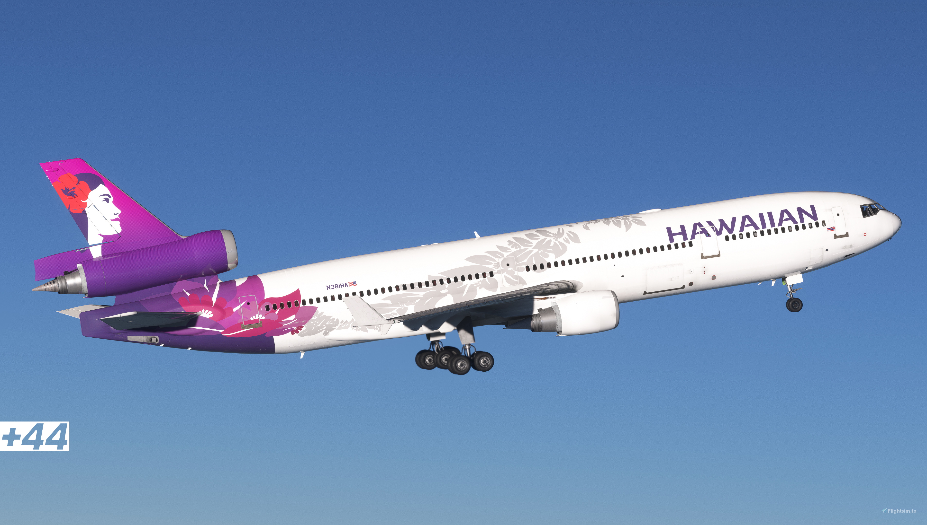 Hawaiian (N381HA) TFDi Design MD-11 - 8K for Microsoft