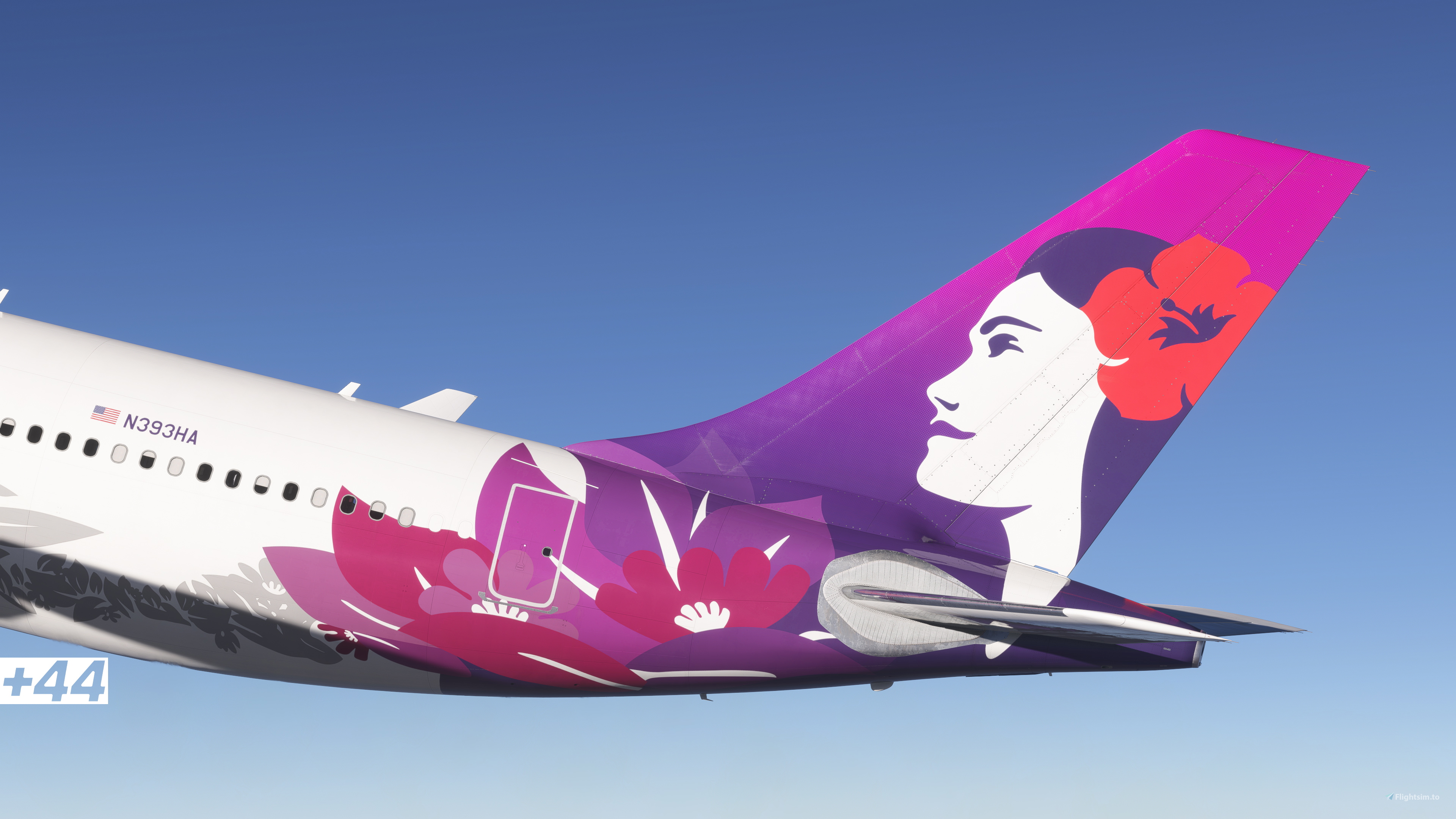 Hawaiian (N393HA) iniBuilds A330-300 - 8K para Microsoft