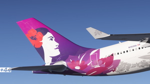 Hawaiian (N393HA) iniBuilds A330-300 - 8K thumbnail 9