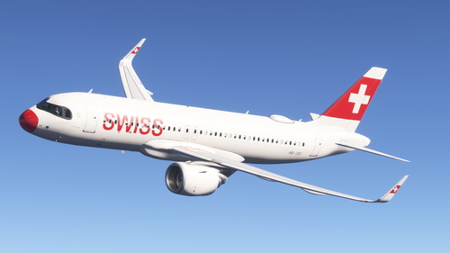 HB-JDH, HB-JDC, HB-JDC (red nose) | A320neo | Swiss | MSFS 2024 | 8K