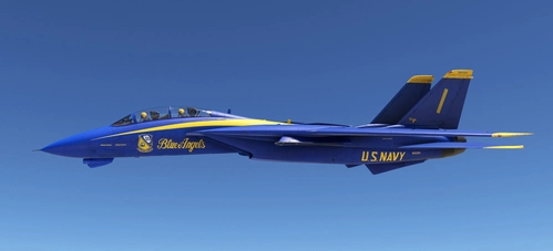 HB/IFE  F-14 B  Tomcat  Blue  Angel  1