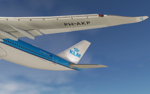 Headwind A330-900neo - KLM Royal Dutch Airlines (Fictional) 4K thumbnail 3