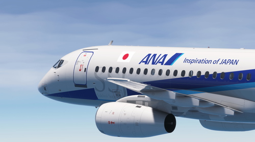 Headwind Simulations SU95 All Nippon Airways (Fictional) JA21SJ