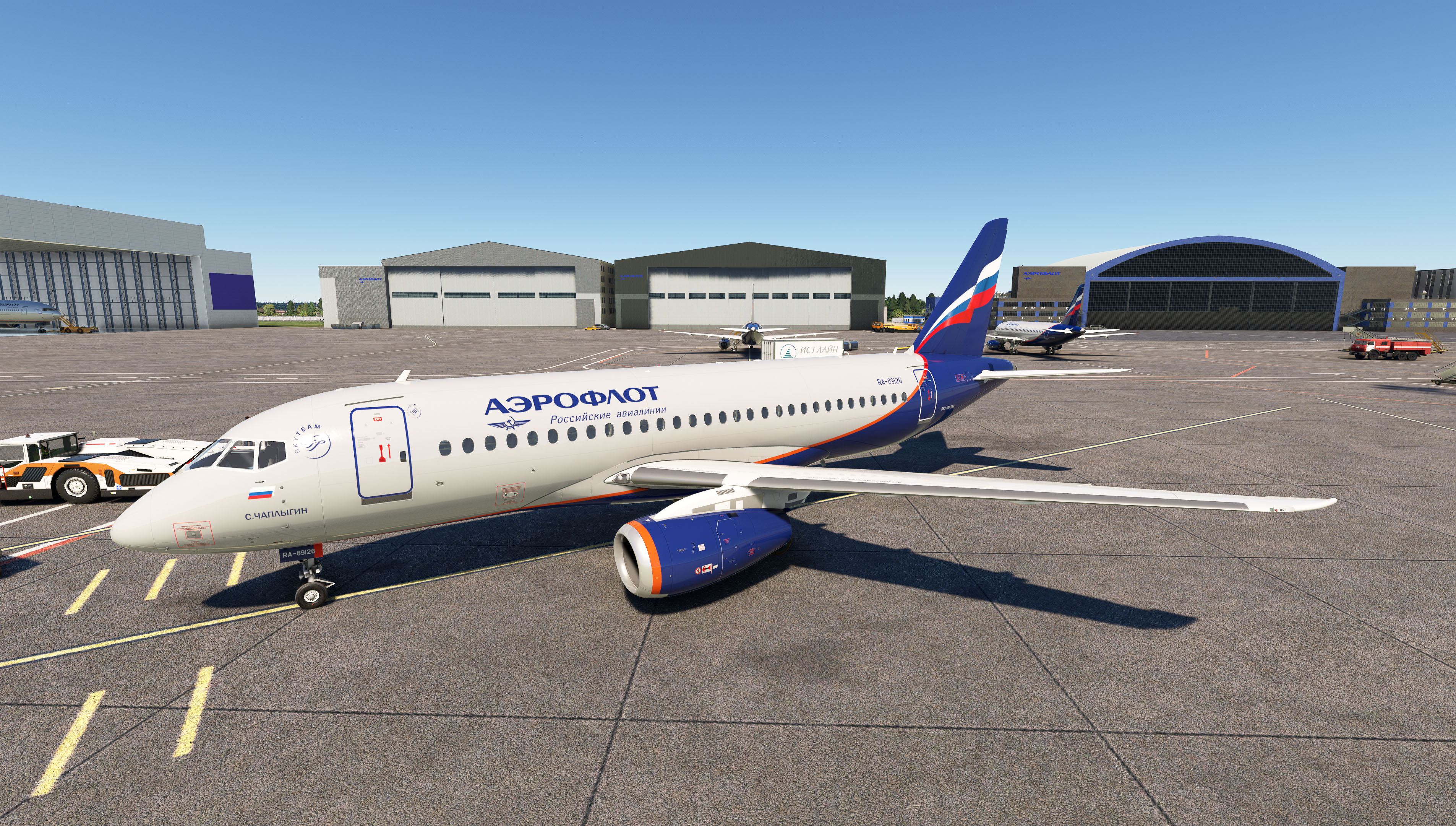 Headwind Sukhoi Superjet 100 Aeroflot RA-89126 - Image 1