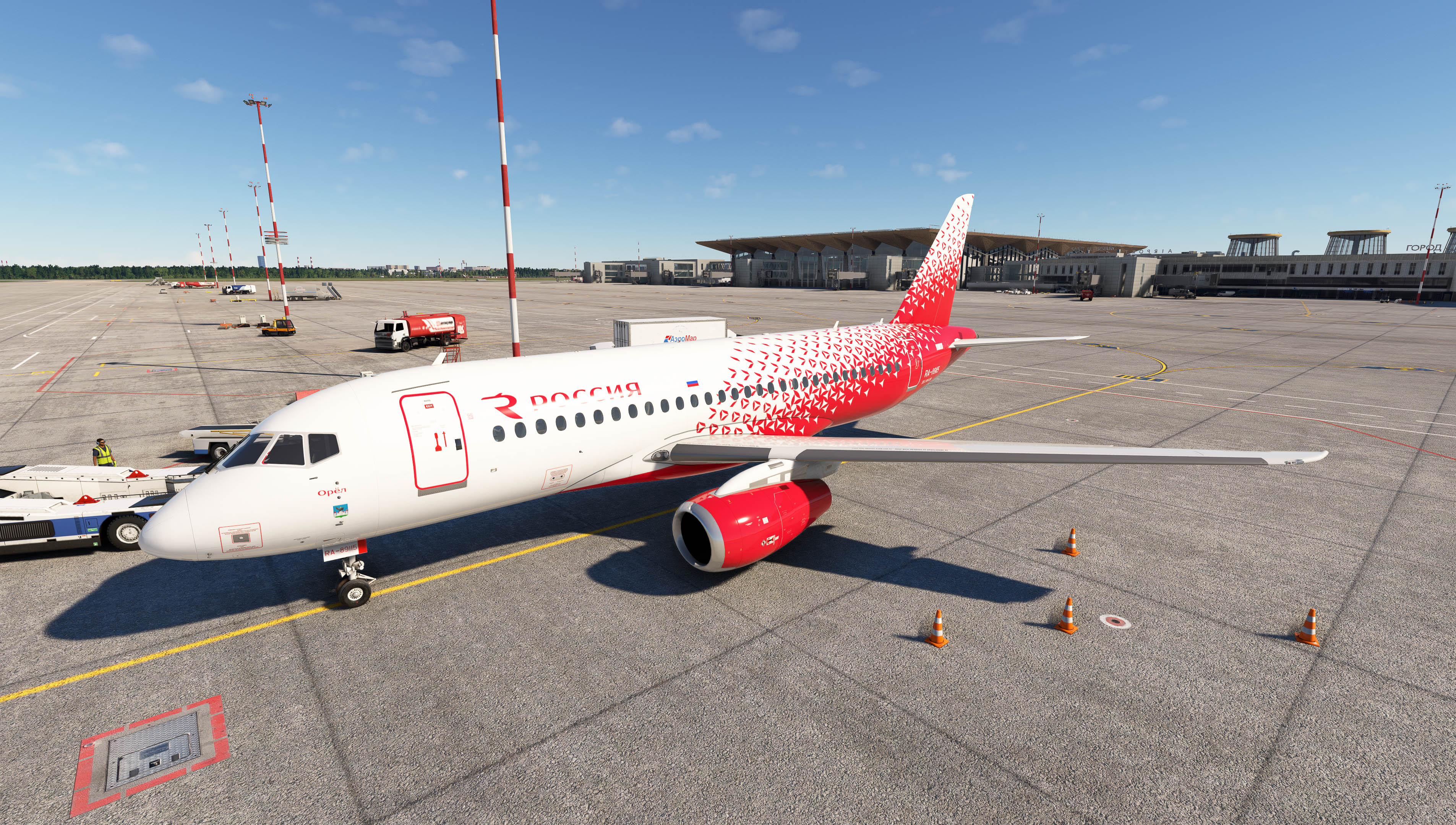 Headwind Sukhoi Superjet 100 Rossiya RA-89115 - Image 1