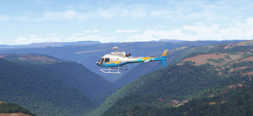 Helicopter bush flying challenge in the H125 - Cradle Mountain, Tasmania