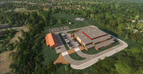 HFEUR Drop Zone Centre Hospitalier de Feurs (Loire)