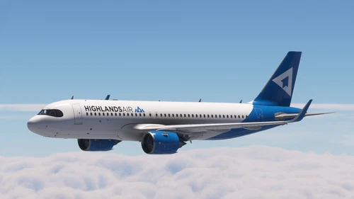 Highlands Air FlyByWire A32NX Livery 8K QUALITY