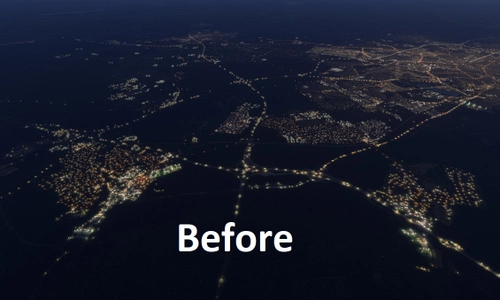 Highway lights fix for northern bavaria