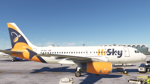 HiSky Moldova LFVR A319ceo | ER-SKY