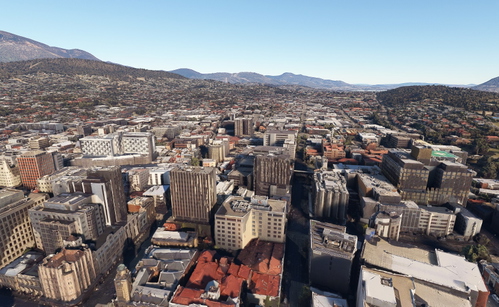 Hobart Tasmania no tree
