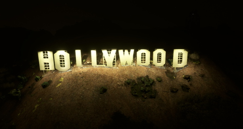 Hollywood sign 