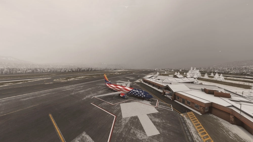 Home Made KASE Aspen RNP(ar) approach for PMDG 737-800